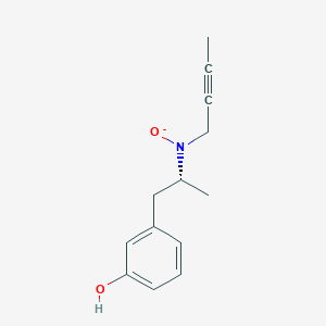 {(But-2-yn-1-yl)[(2R)-1-(3-hydroxyphenyl)propan-2-yl]amino}oxidanide