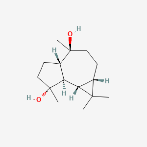 molecular formula C15H26O2 B1261116 Ent-4β,10α-二羟基芳樟烷 