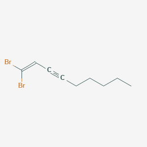 1,1-Dibromonon-1-EN-3-yne