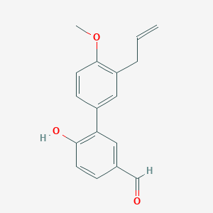 molecular formula C17H16O3 B1261119 4'-Methoxymagnaldehyde E 