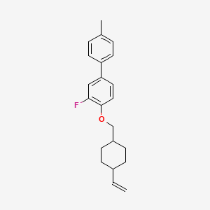 4-[(4-Ethenylcyclohexyl)methoxy]-3-fluoro-4'-methyl-1,1'-biphenyl