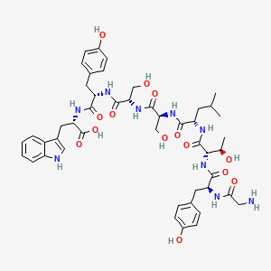 Glycyl-L-tyrosyl-L-threonyl-L-leucyl-L-seryl-L-seryl-L-tyrosyl-L-tryptophan