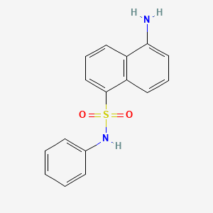 5-Amino-N-phenylnaphthalene-1-sulfonamide