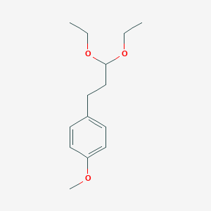 1-(3,3-Diethoxypropyl)-4-methoxybenzene