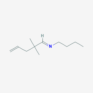 (1E)-N-Butyl-2,2-dimethylpent-4-en-1-imine