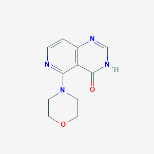 5-(Morpholin-4-yl)pyrido[4,3-d]pyrimidin-4(1H)-one