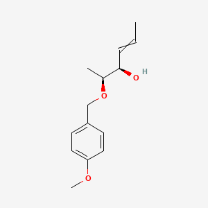 (2S,3R)-2-[(4-Methoxyphenyl)methoxy]hex-4-en-3-ol