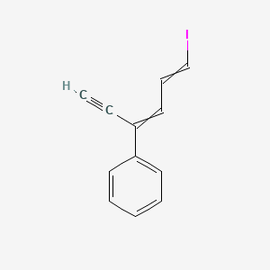 (6-Iodohexa-3,5-dien-1-yn-3-yl)benzene