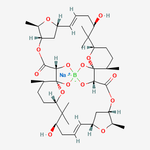 molecular formula C40H60BNaO14 B1261144 Aplasmomycin CAS No. 61230-25-9