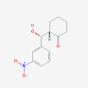 2alpha-[(R)-3-Nitro-alpha-hydroxybenzyl]cyclohexanone