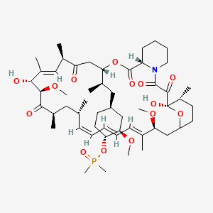 molecular formula C53H84NO14P B1261145 42-(Dimethylphosphinate)rapamycin 