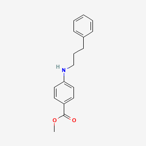 Methyl 4-[(3-phenylpropyl)amino]benzoate