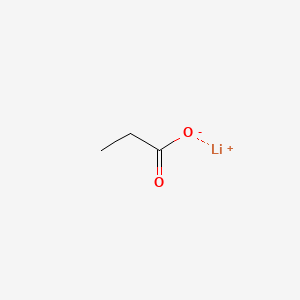 molecular formula C3H5LiO2 B1261151 丙酸锂 CAS No. 6531-45-9