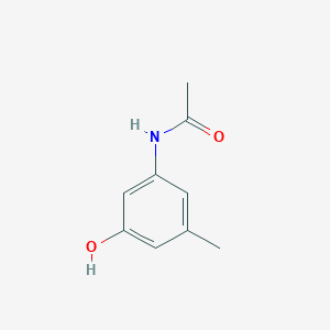 molecular formula C9H11NO2 B12611523 N-(3-Hydroxy-5-methylphenyl)acetamide CAS No. 885044-49-5