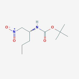 tert-Butyl [(2R)-1-nitropentan-2-yl]carbamate