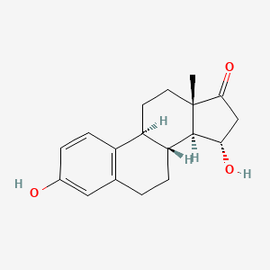 molecular formula C18H22O3 B1261160 15alpha-Hydroxyestrone 
