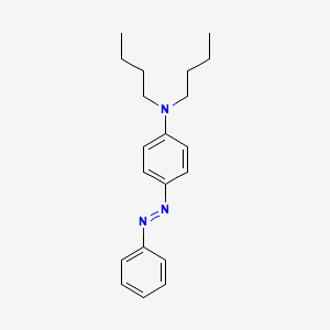 N,N-Dibutyl-4-[(E)-phenyldiazenyl]aniline