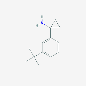 Cyclopropanamine, 1-[3-(1,1-dimethylethyl)phenyl]-