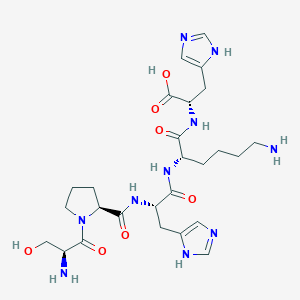 L-Histidine, L-seryl-L-prolyl-L-histidyl-L-lysyl-