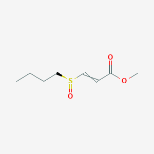 Methyl 3-[(S)-butane-1-sulfinyl]prop-2-enoate