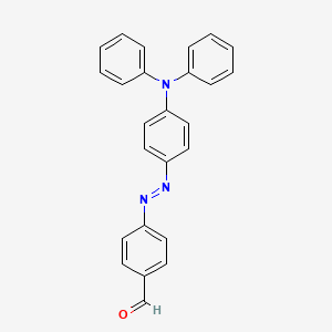 4-{(E)-[4-(Diphenylamino)phenyl]diazenyl}benzaldehyde