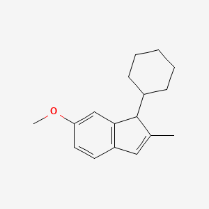 1-Cyclohexyl-6-methoxy-2-methyl-1H-indene