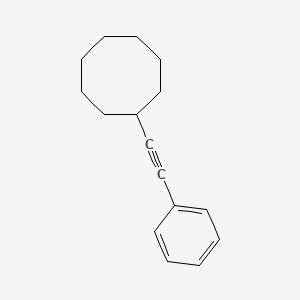 (Phenylethynyl)cyclooctane