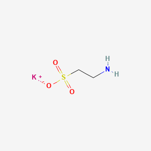 molecular formula C2H6KNO3S B1261178 Potassium taurate CAS No. 22890-34-2