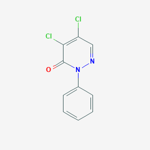 molecular formula C10H6Cl2N2O B126118 4,5-二氯-2-苯基吡啶并嘧啶-3-酮 CAS No. 1698-53-9