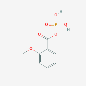 molecular formula C8H9O6P B1261184 2-Methoxybenzoyl phosphate 