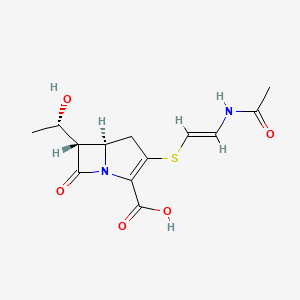 molecular formula C13H16N2O5S B1261186 碳青霉烯类抗生素 MM22383 CAS No. 65322-98-7