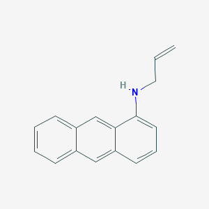 molecular formula C17H15N B12611888 N-(Prop-2-EN-1-YL)anthracen-1-amine CAS No. 917955-42-1