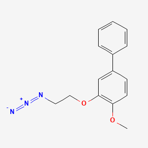 2-(2-Azidoethoxy)-1-methoxy-4-phenylbenzene