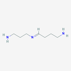 molecular formula C7H17N3 B1261198 Dehydrospermidine CAS No. 87556-53-4