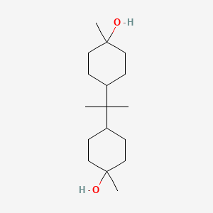 4,4'-(Propane-2,2-diyl)bis(1-methylcyclohexan-1-ol)