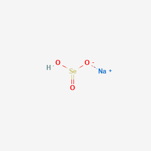 molecular formula HNaO3Se B1261200 Sodium biselenite CAS No. 7782-82-3