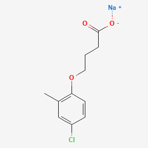 molecular formula C11H12ClNaO3 B1261201 MCPB-sodium CAS No. 6062-26-6