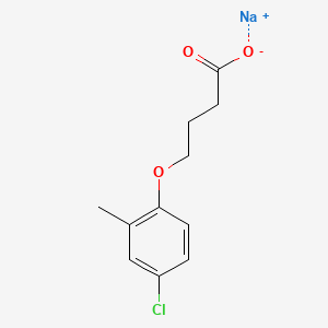 molecular formula C11H13ClNaO3 B1261201 MCPB-sodium CAS No. 6062-26-6