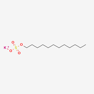 molecular formula C12H25KO4S B1261214 Potassium lauryl sulfate CAS No. 4706-78-9