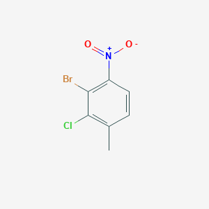 2-Bromo-3-chloro-4-methyl-1-nitrobenzene