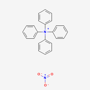 molecular formula C24H20N2O3 B12612155 N,N,N-Triphenylanilinium nitrate CAS No. 918537-81-2