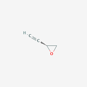 molecular formula C4H4O B12612176 (2R)-2-Ethynyloxirane CAS No. 918826-65-0