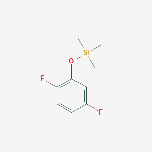 (2,5-Difluorophenoxy)(trimethyl)silane