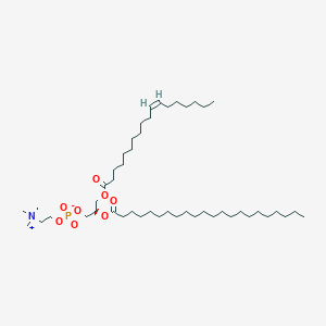 molecular formula C48H94NO8P B1261231 1-[(11Z)-十八碳烯酰]-2-二十二碳酰-sn-甘油-3-磷酸胆碱 