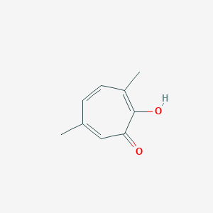 2,4,6-Cycloheptatrien-1-one, 2-hydroxy-4,7-dimethyl-