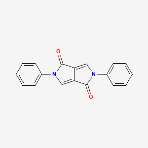 molecular formula C18H12N2O2 B12612355 2,5-Diphenyl-2,5-dihydropyrrolo[3,4-c]pyrrole-1,4-dione CAS No. 918413-58-8