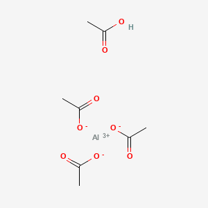 molecular formula C8H13AlO8 B1261238 Borofair CAS No. 99149-56-1