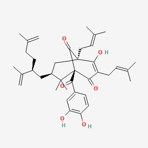 molecular formula C38H50O6 B1261239 藤黄素FC 