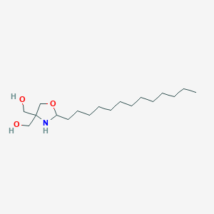 (2-Tridecyl-1,3-oxazolidine-4,4-diyl)dimethanol