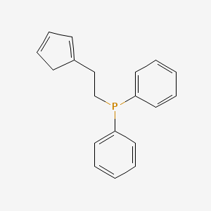 [2-(Cyclopenta-1,3-dien-1-yl)ethyl](diphenyl)phosphane